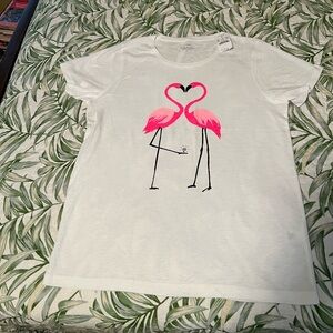 J.Crew Collector Tee, NWT, Large, “Pink Flamingo”